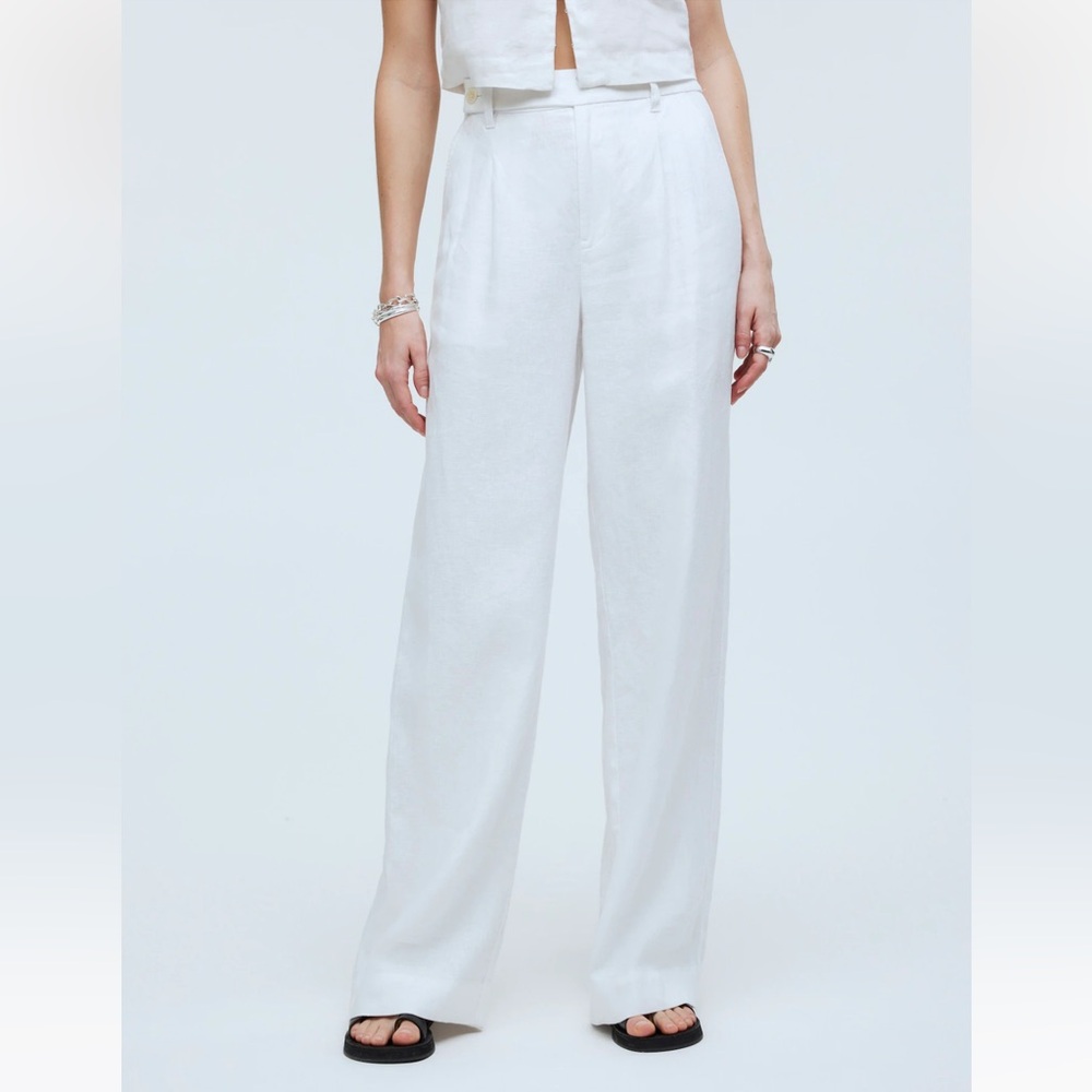 Madewell Harlow 100% Linen pants